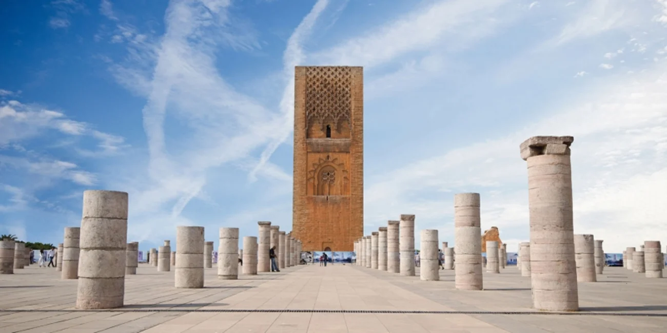 A histórica Torre Hassan